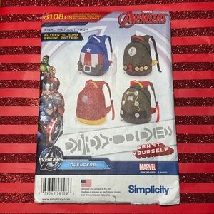 DIY avengers backpack